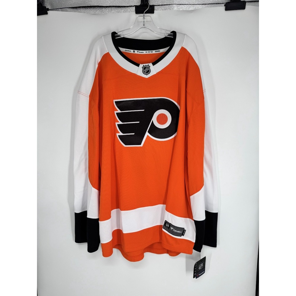 Fanatics Philadelphia Flyers Home Jersey Mens 5XL Blank No Player NHL Hockey